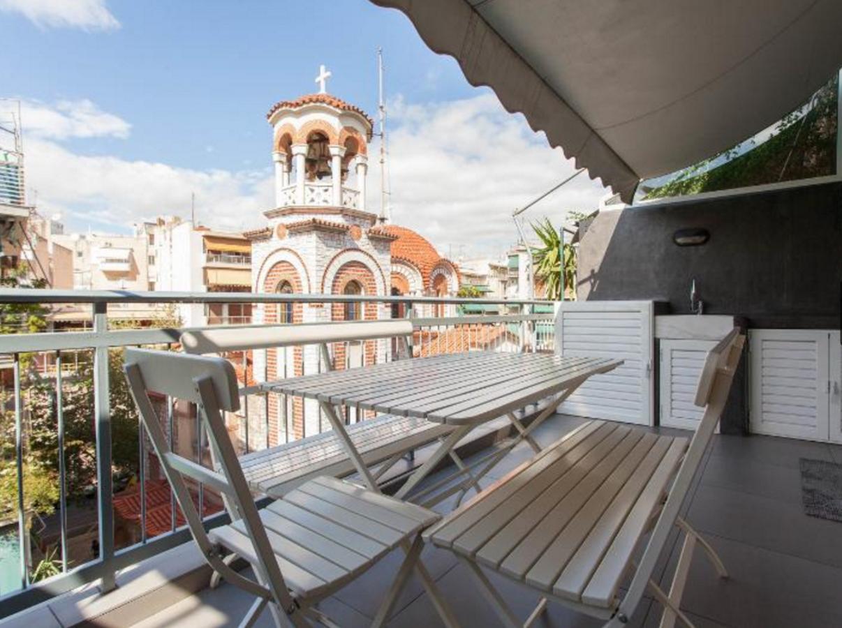 אתונה Acropolis Charming Apartment With Large Balcony - Dm17 מראה חיצוני תמונה
